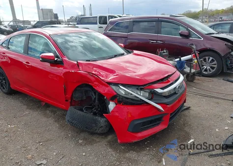 2016 Honda Civic Ex из США, поврежденный, VIN 2HGFC2F77GH561742